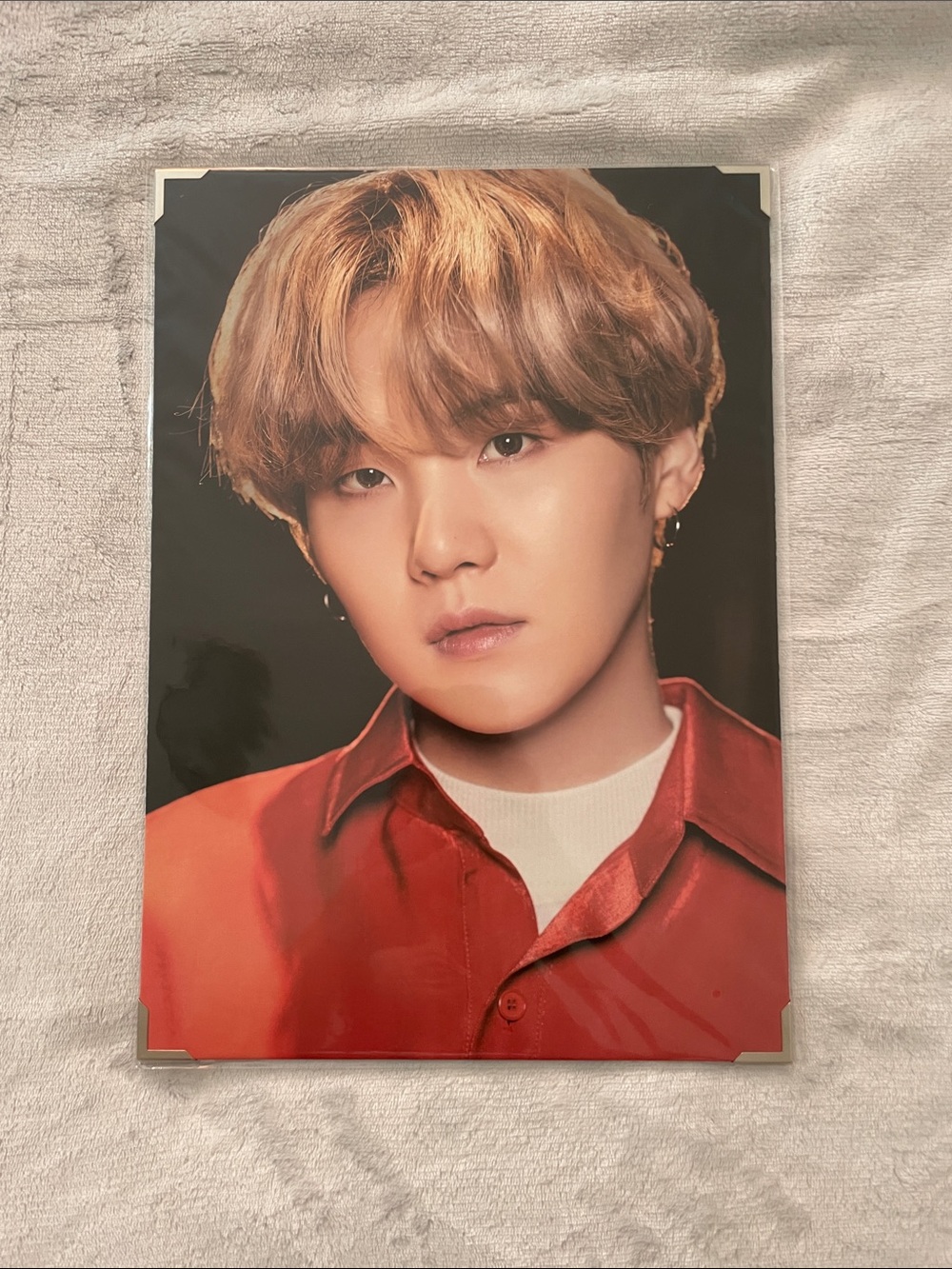 Official BTS SUGA Map of the Soul ON:E - Premium Photo
